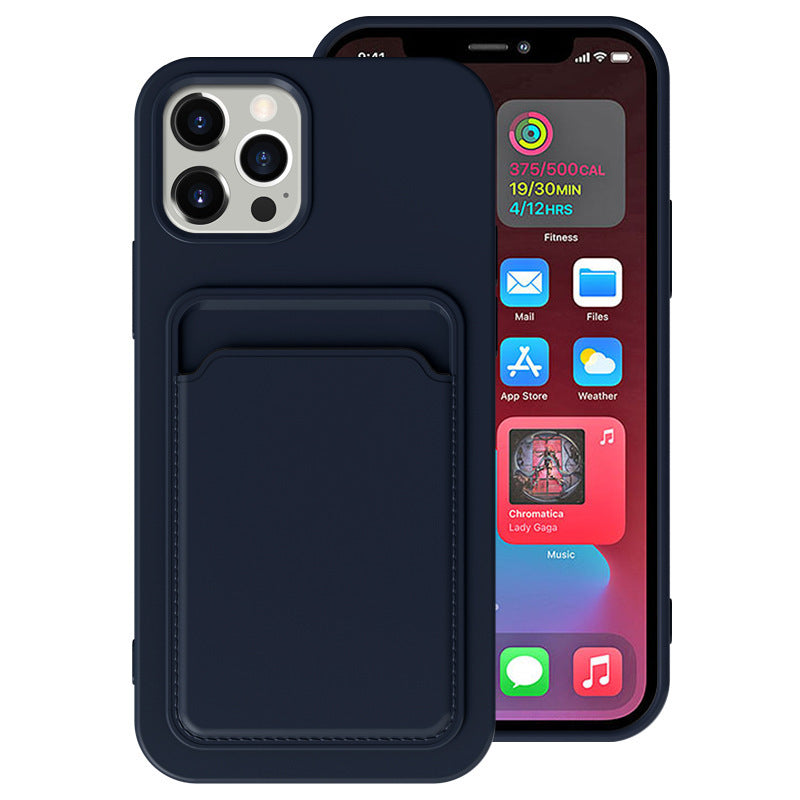 Compatible with Apple, Cross Border Suitable For Iphone12 Integrated Frosted Card Case Mobile Phone Shell Xr 11Tpu Card Soft Shell Spot E-Commerce Compatible with Apple, Cross Border Suitable For Iphone12 Integrated Frosted Card Case Mobile Phone Shell Xr 11Tpu Card Soft Shell Spot E-Commerce